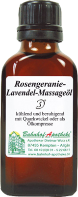 ROSENGERANIE Lavendel Massageöl