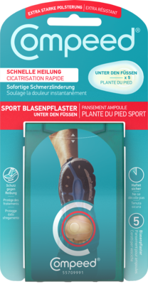 COMPEED Blasenpflaster unter den Füßen