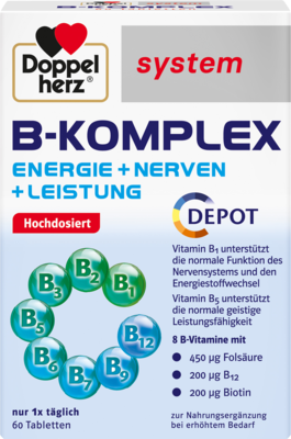 DOPPELHERZ B-Komplex system Tabletten