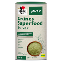 DOPPELHERZ Grünes Superfood pure Pulver